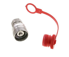 Acoplamiento hidráulico de acero inoxidable DN 12,5 Enchufe G 1/2 pulgadas rosca hembra ISO 14541 D M36 x 2
