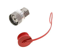Acoplamiento hidráulico de acero inoxidable DN 25 Tapón G 1 pulgada rosca hembra D M48 x 3