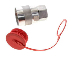 Acero inoxidable DN 31,5 Acoplamiento hidráulico Enchufe G 1 1/2 pulgadas Rosca hembra D M70 x 3