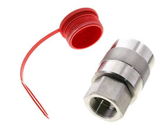 Acero inoxidable DN 31,5 Acoplamiento hidráulico Enchufe G 1 1/2 pulgadas Rosca hembra D M70 x 3