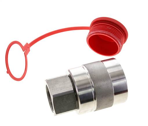 Acero inoxidable DN 31,5 Acoplamiento hidráulico Enchufe G 1 1/2 pulgadas Rosca hembra D M70 x 3
