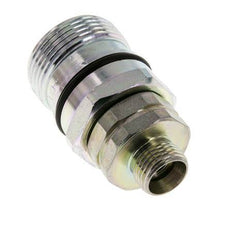 Acero DN 12.5 Acoplamiento hidráulico Enchufe 12 mm L Anillo de compresión ISO 14541/8434-1 D M36 x 2