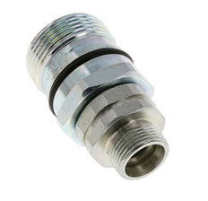 Steel DN 12.5 Hydraulic Coupling Socket 15 mm L Compression Ring ISO 14541/8434-1 D M36 x 2