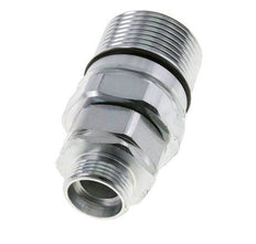 Steel DN 25 Hydraulic Coupling Socket 22 mm L Compression Ring ISO 8434-1 D M48 x 3