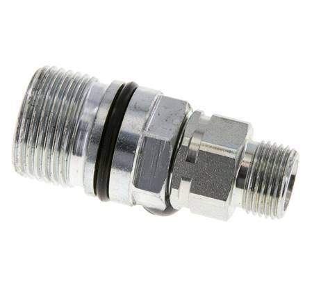 Steel DN 10 Hydraulic Coupling Socket 10 mm S Compression Ring ISO 14541/8434-1 D M28 x 2