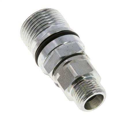 Steel DN 10 Hydraulic Coupling Socket 10 mm S Compression Ring ISO 14541/8434-1 D M28 x 2