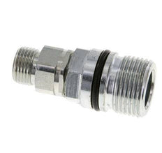 Steel DN 10 Hydraulic Coupling Socket 10 mm S Compression Ring ISO 14541/8434-1 D M28 x 2