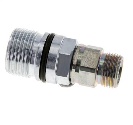 Steel DN 10 Hydraulic Coupling Socket 12 mm S Compression Ring ISO 14541/8434-1 D M28 x 2