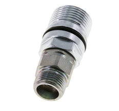 Steel DN 10 Hydraulic Coupling Socket 12 mm S Compression Ring ISO 14541/8434-1 D M28 x 2