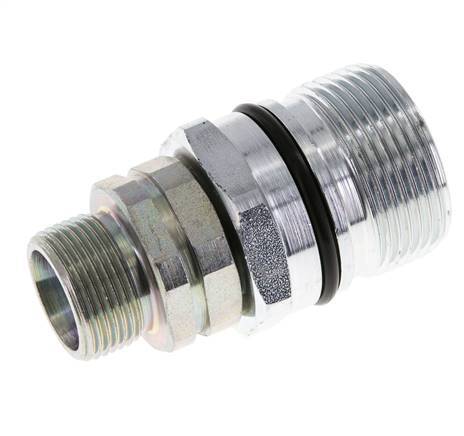 Acero DN 12.5 Acoplamiento hidráulico Enchufe 16 mm S Anillo de compresión ISO 14541/8434-1 D M36 x 2