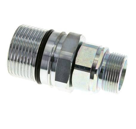 Steel DN 25 Hydraulic Coupling Socket 25 mm S Compression Ring ISO 8434-1 D M48 x 3