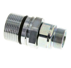 Steel DN 25 Hydraulic Coupling Socket 25 mm S Compression Ring ISO 8434-1 D M48 x 3