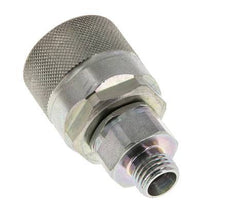 Acero DN 10 Acoplamiento hidráulico Tapón 8 mm L Anillo de compresión ISO 14541/8434-1 D M28 x 2