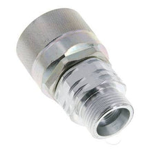 Steel DN 20 Hydraulic Coupling Plug 20 mm S Compression Ring ISO 14541/8434-1 D M42 x 2