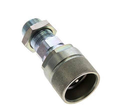 Steel DN 10 Hydraulic Coupling Plug 12 mm S Compression Ring Bulkhead ISO 14541/8434-1 D M28 x 2