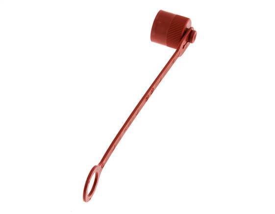 Tapa de protección contra el polvo de plástico de 35 mm para el enchufe de la ISO 14541 [2 piezas]