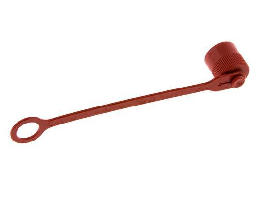 Tapa de protección contra el polvo de plástico de 35 mm para el enchufe de la ISO 14541 [2 piezas]