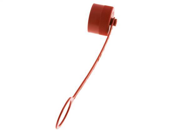 Tapa de protección contra el polvo de plástico de 48 mm para el enchufe ISO 14541 [2 piezas]