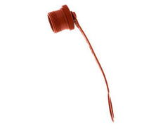 M 36 x 2 Tapa de protección contra el polvo de plástico para el tapón de acoplamiento ISO 14541 [2 piezas]