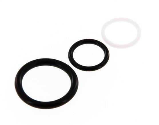PTFE/NBR Seals Set for ISO 14541 Hydraulic Coupling (M 24 x 2 and 35 mm) [2 Pieces]