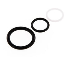 PTFE/NBR Seals Set for ISO 14541 Hydraulic Coupling (M 24 x 2 and 35 mm) [2 Pieces]