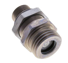 Steel Hydraulic Coupling Socket 15 mm L Cutting Ring ISO 14540/8434-1 D M32 x 3