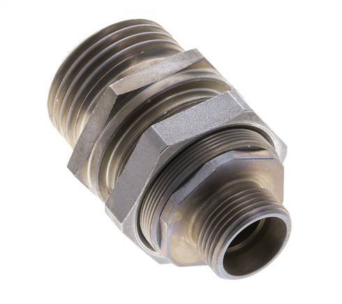 Steel Hydraulic Coupling Socket 15 mm L Cutting Ring ISO 14540/8434-1 D M36 x 3