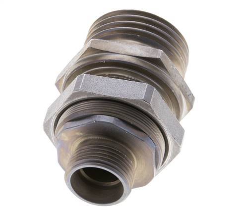 Steel Hydraulic Coupling Socket 15 mm L Cutting Ring ISO 14540/8434-1 D M36 x 3