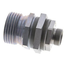 Steel Hydraulic Coupling Socket 22 mm L Cutting Ring ISO 14540/8434-1 D M54 x 4