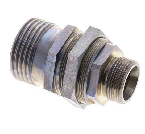 Steel Hydraulic Coupling Socket 25 mm S Cutting Ring ISO 14540/8434-1 D M54 x 4