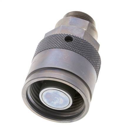 Steel Hydraulic Coupling Plug 28 mm L Cutting Ring ISO 14540/8434-1 D M54 x 4