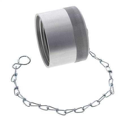 32 mm Aluminum Dust Protection Cap For Coupling socket with Chain