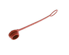 M 32 x 3 Plastic Dust Protection Cap For Coupling plug with Chain