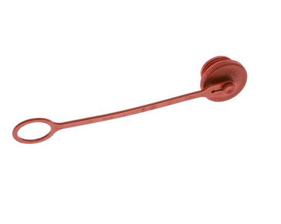 M 36 x 3 Plastic Dust Protection Cap For Coupling plug with Chain