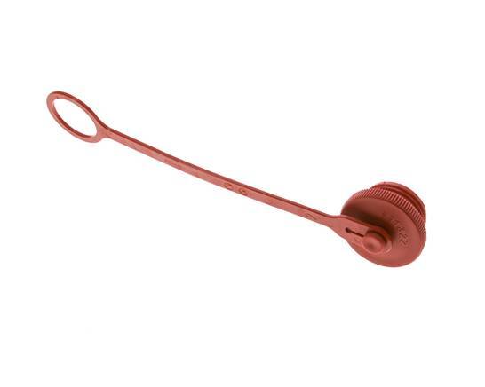 M 36 x 3 Plastic Dust Protection Cap For Coupling plug with Chain