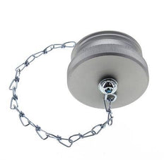 M 54 x 4 Aluminum Dust Protection Cap For Coupling plug with Chain