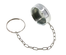 Tapa de protección contra el polvo de acero UNS 2-1/8"-10 para tapón de acoplamiento