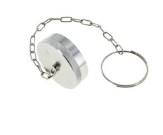 Tapa de protección contra el polvo de acero UNS 2-1/8"-10 para tapón de acoplamiento