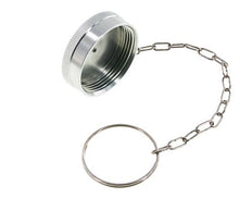 Tapa de protección contra el polvo de acero UNS 2-1/8"-10 para tapón de acoplamiento