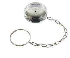 Tapa de protección contra el polvo de acero UNS 2-1/8"-10 para tapón de acoplamiento