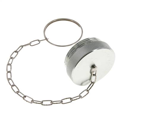 Tapa de protección contra el polvo de acero UNS 2-1/8"-10 para el zócalo de acoplamiento