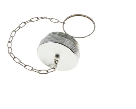 Tapa de protección contra el polvo de acero UNS 2-1/8"-10 para el zócalo de acoplamiento