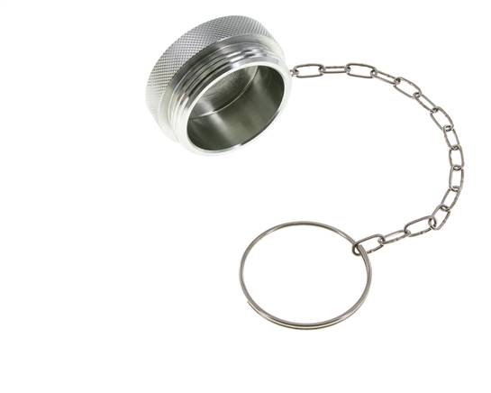 Tapa de protección contra el polvo de acero UNS 2-1/8"-10 para el zócalo de acoplamiento