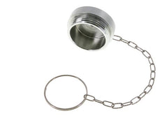 Tapa de protección contra el polvo de acero UNS 2-1/8"-10 para el zócalo de acoplamiento
