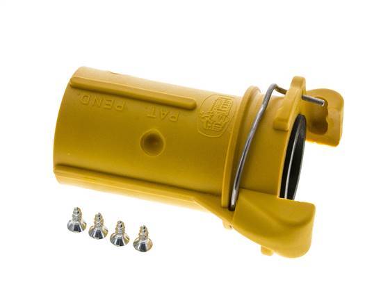 Acoplamiento para chorro de arena 25x39 mm Conexión de manguera Acoplamiento de nylon Longitud 110 mm