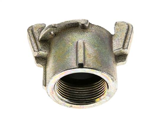 Acoplamiento con chorro de arena 1 1/4'' rosca hembra Acoplamiento de fundición maleable Longitud 62 mm