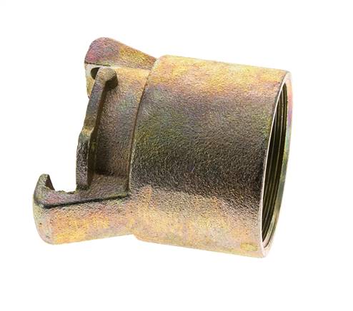 Acoplamiento con chorro de arena 2'' rosca hembra Acoplamiento de fundición maleable Longitud 79 mm