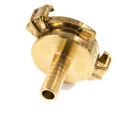 10 mm Hose Barb GEKA Garden Hose Brass Coupling [2 Pieces]
