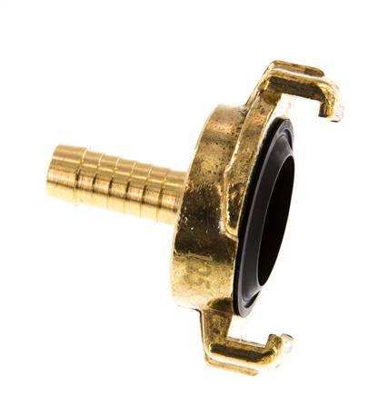 10 mm Hose Barb GEKA Garden Hose Brass Coupling [2 Pieces]