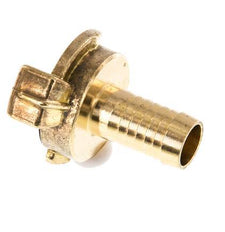 Acoplamiento de latón para manguera GEKA de 16 mm (5/8'') [2 piezas]